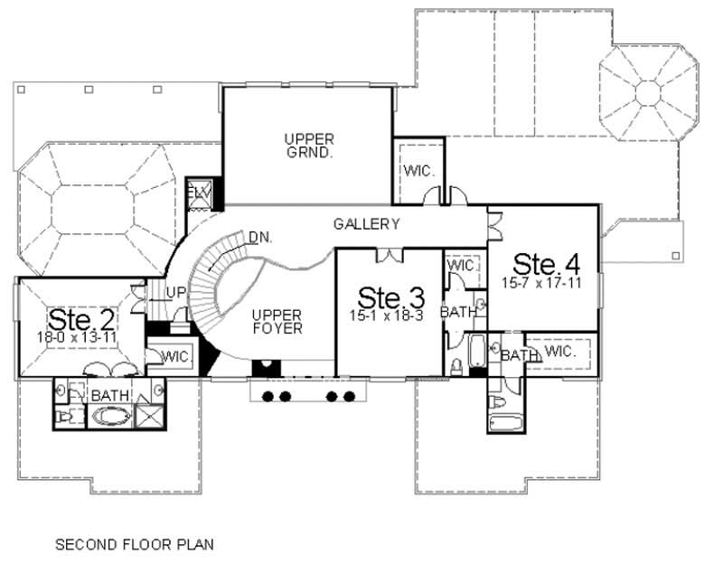 SECOND FLOOR PLAN