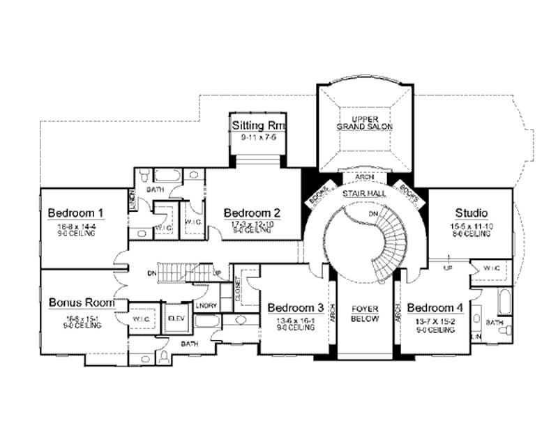 SECOND FLOOR PLAN
