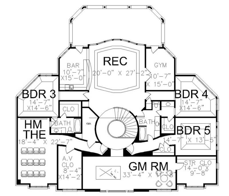 SECOND FLOOR PLAN