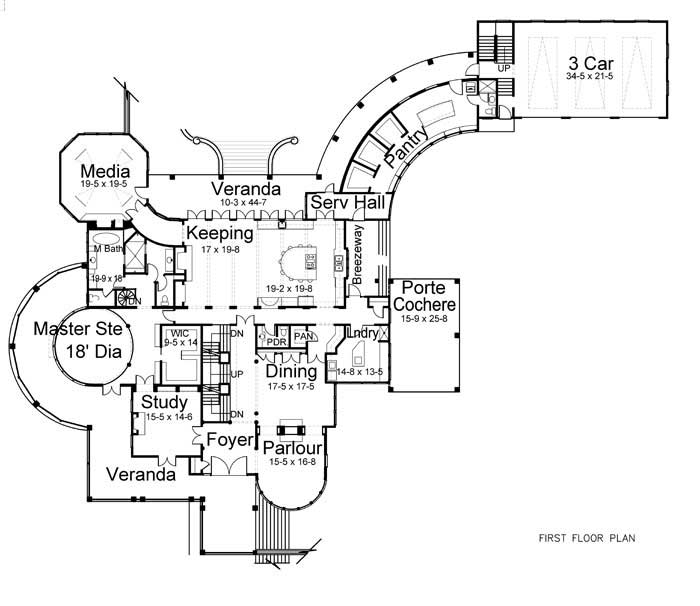 Floor Plan First Story
