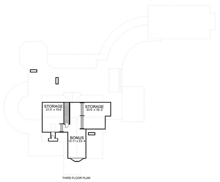 Floor Plan Third Story