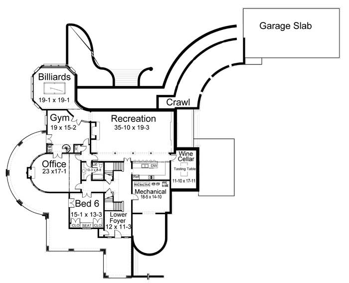 Floor Plan Basement