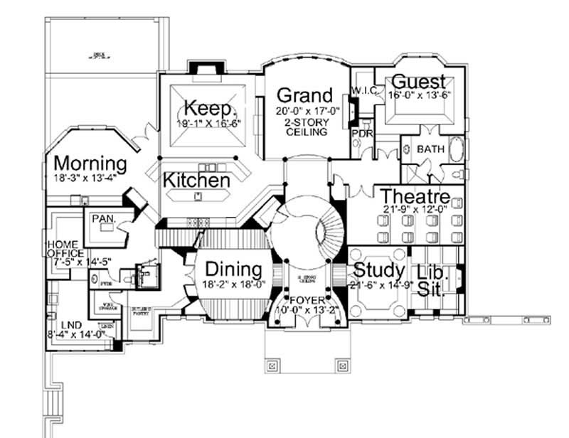 MAIN FLOOR PLAN