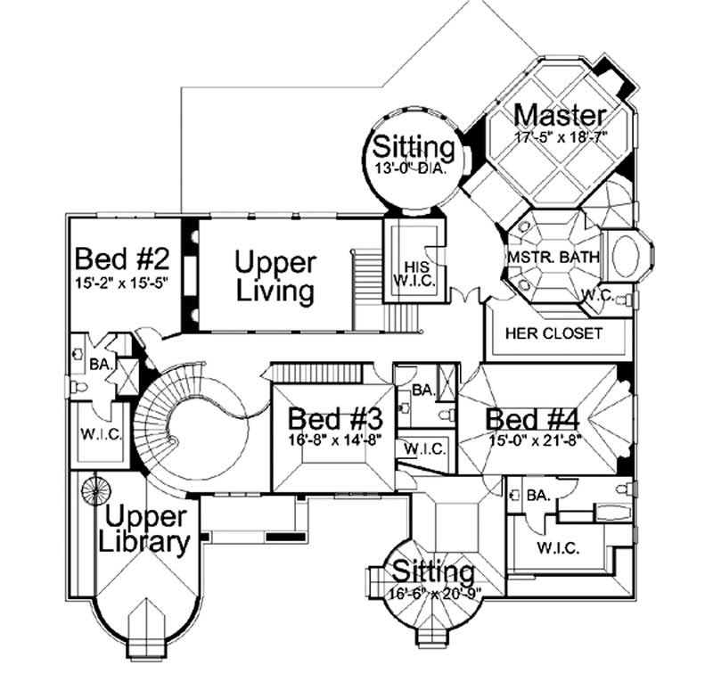 SECOND FLOOR PLAN