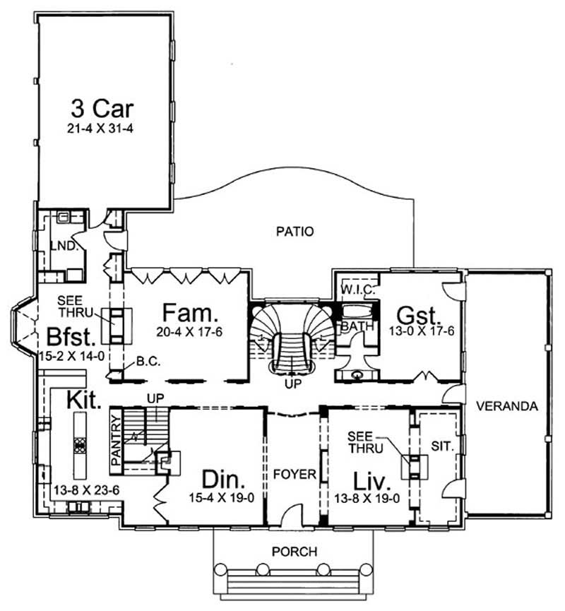 MAIN FLOOR PLAN