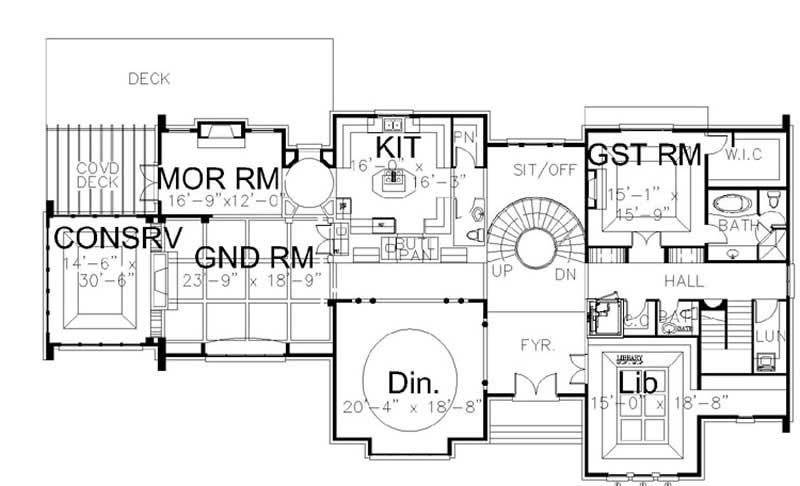 MAIN FLOOR PLAN