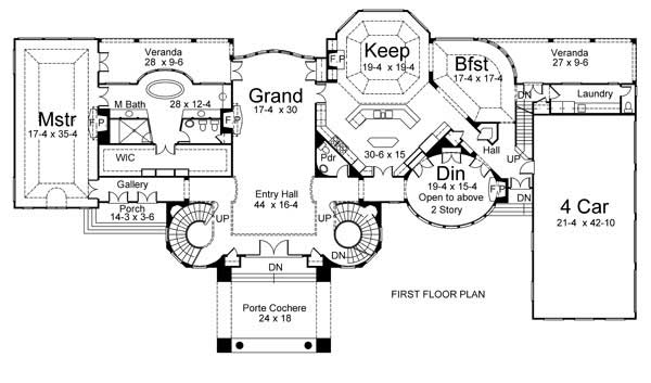 Floor Plan First Story