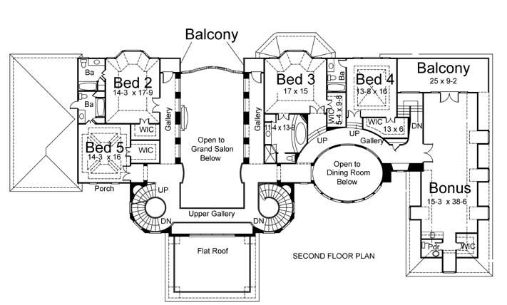Floor Plan Second Story