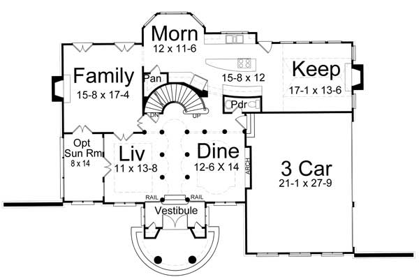 Floor Plan First Story