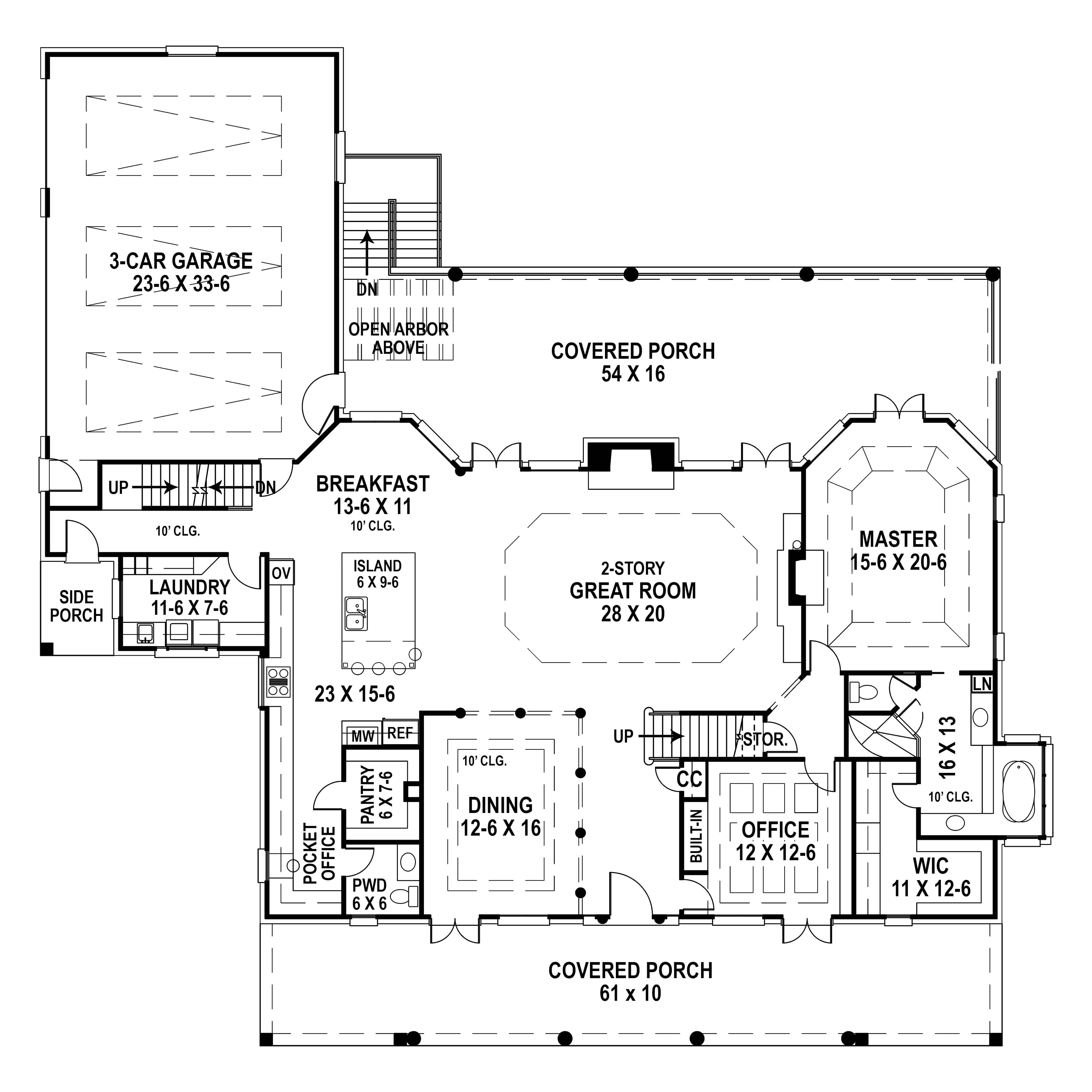 Floor Plan First Story