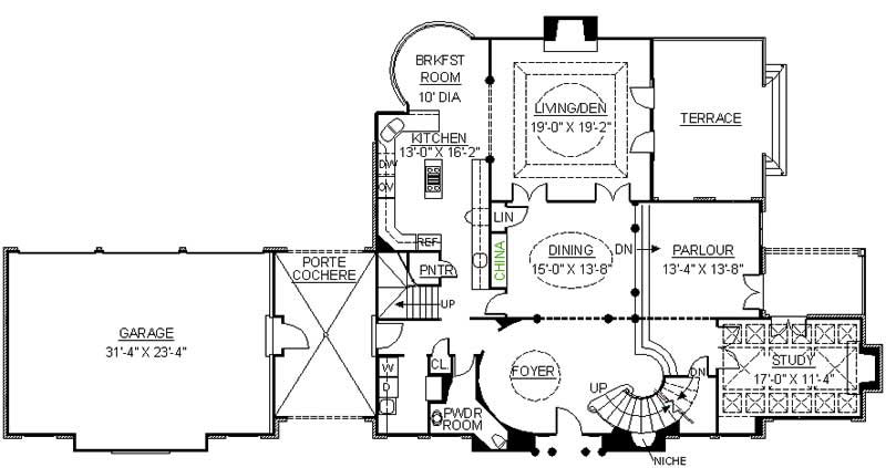 MAIN FLOOR PLAN