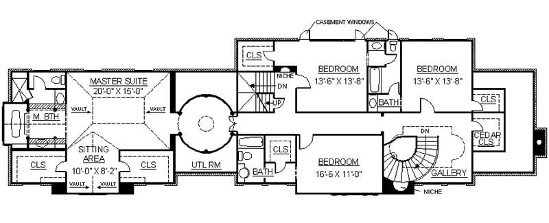 SECOND FLOOR PLAN