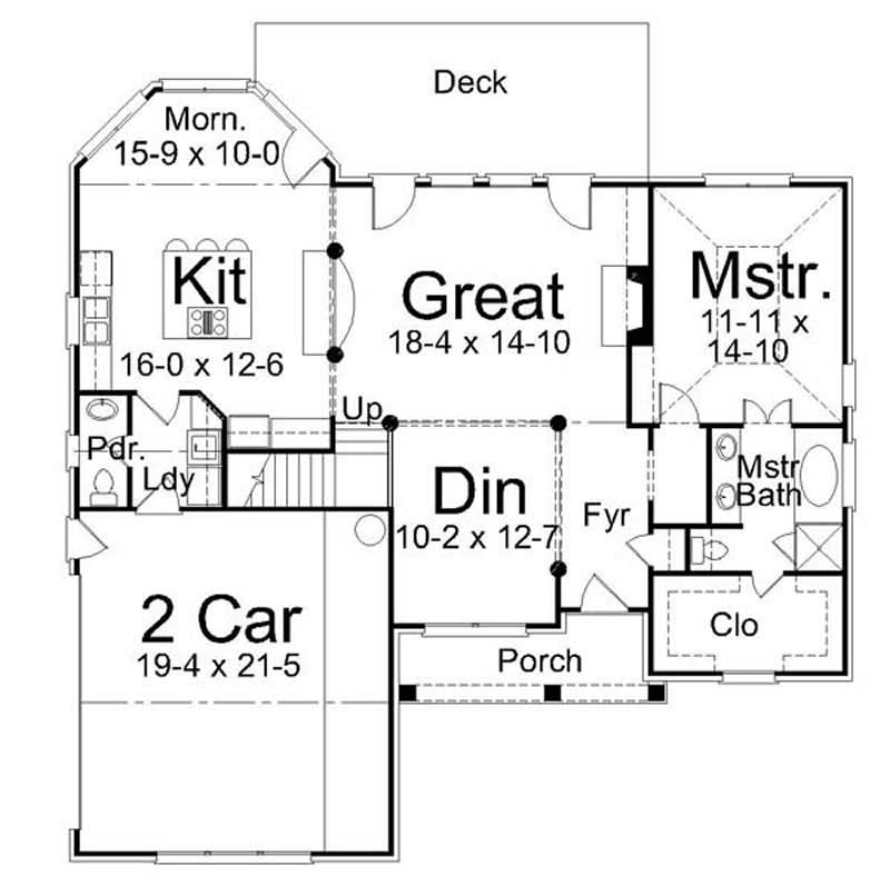 Floor Plan First Story