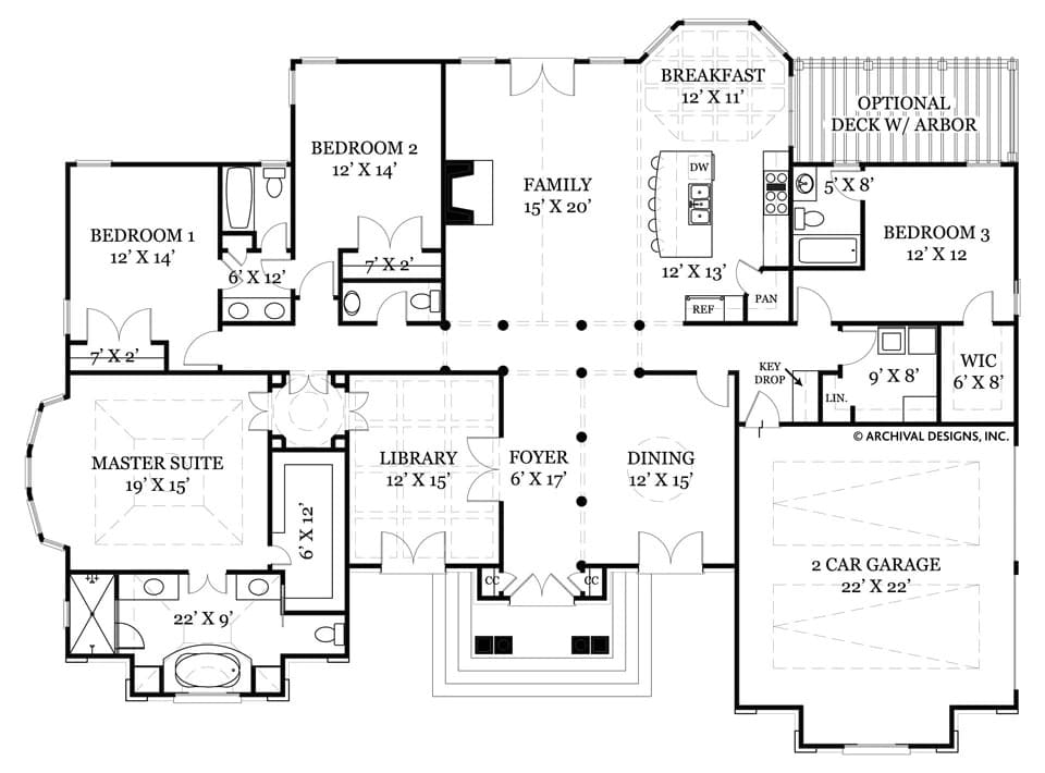 Floor Plan First Story