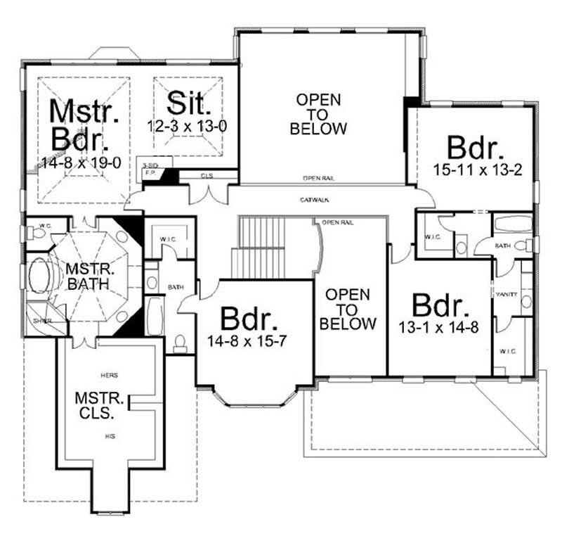 SECOND FLOOR PLAN