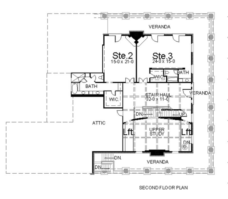 SECOND FLOOR PLAN