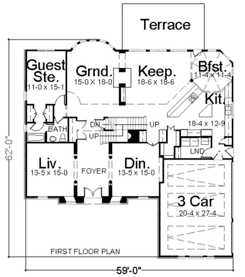Floor Plan Main Level