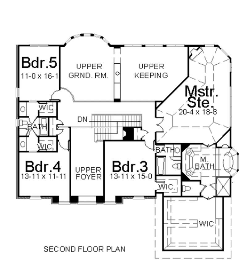 Floor Plan Upper Level