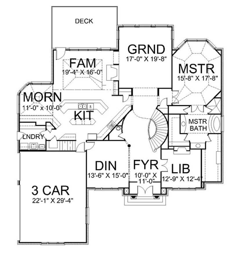 MAIN FLOOR PLAN