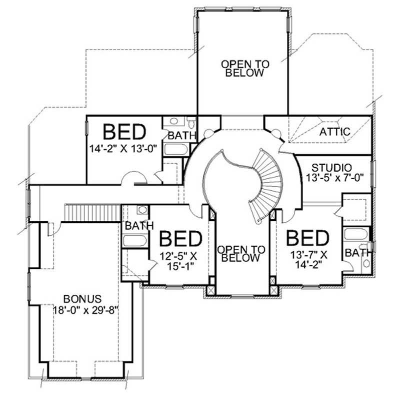 SECOND FLOOR PLAN