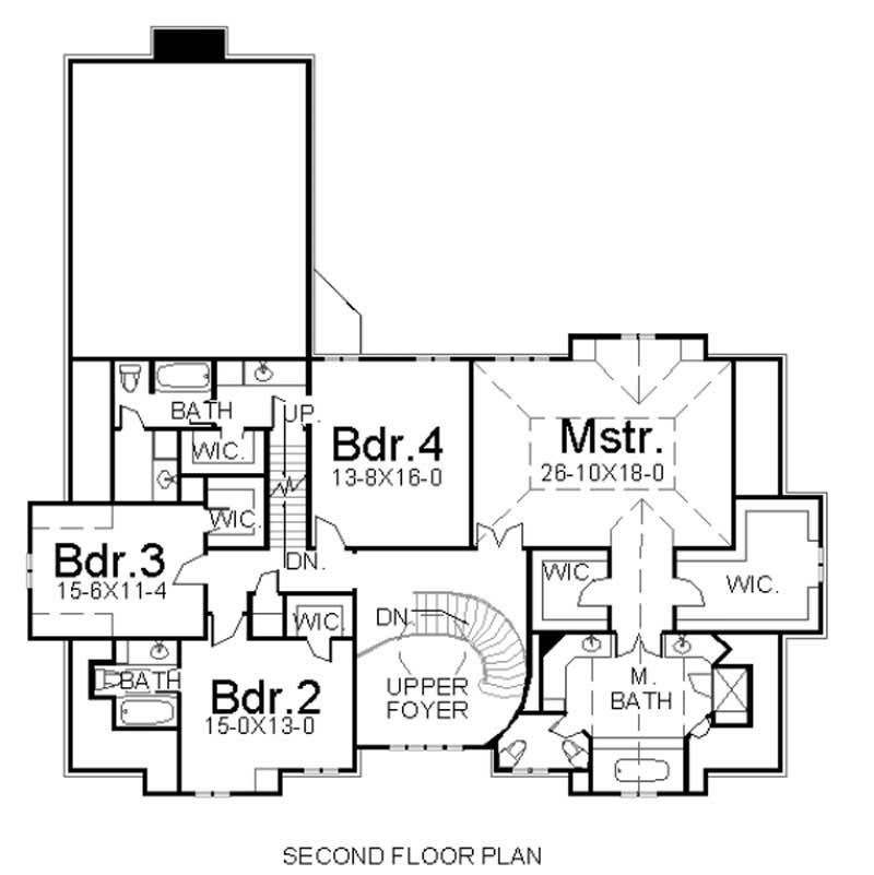 SECOND FLOOR PLAN