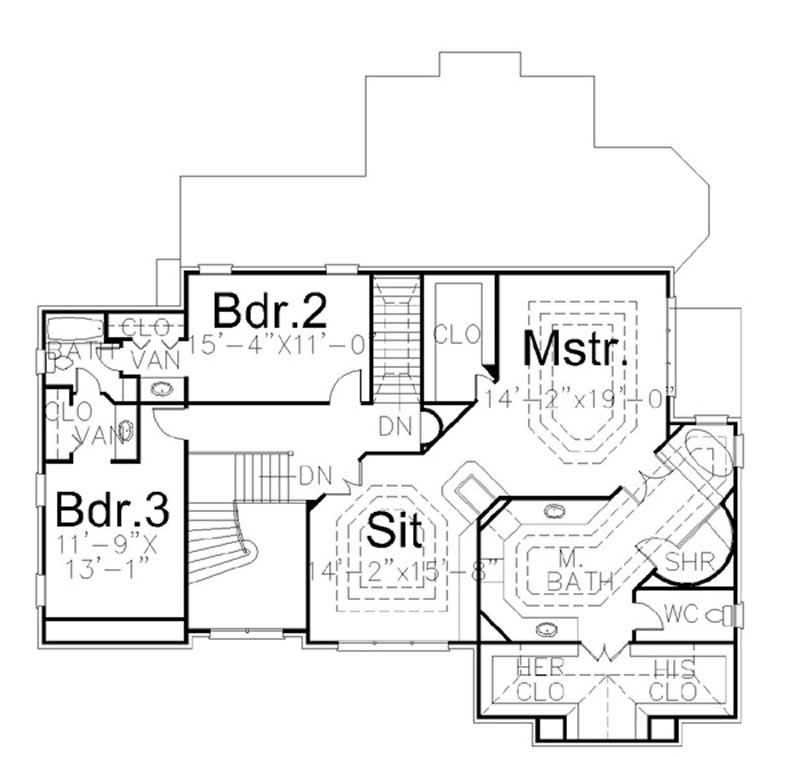 Floor Plan Upper Level