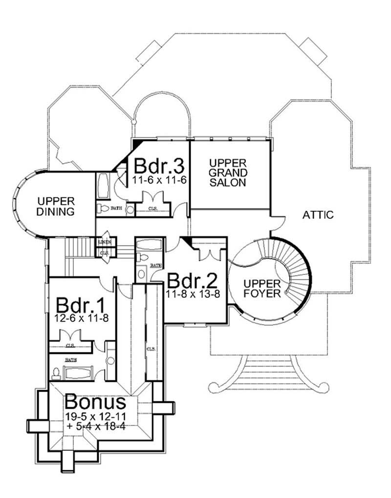 SECOND FLOOR PLAN