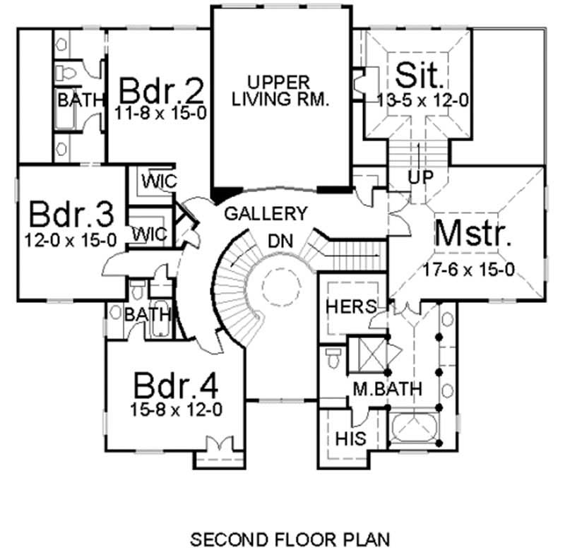SECOND FLOOR PLAN