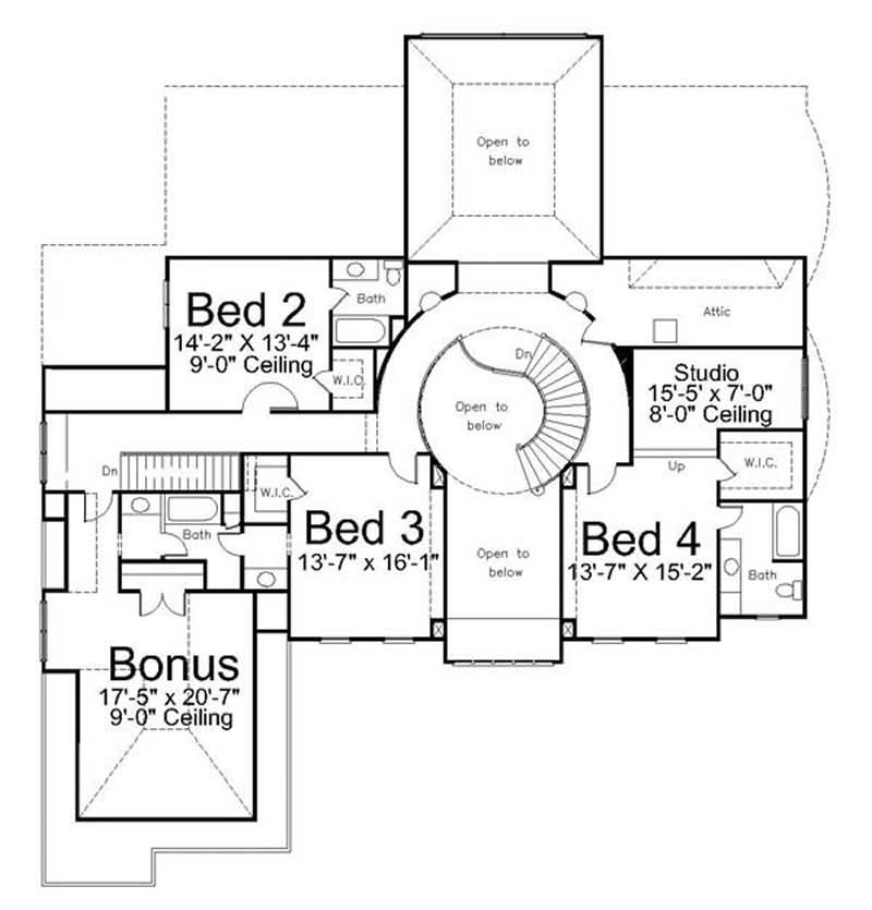 SECOND FLOOR PLAN