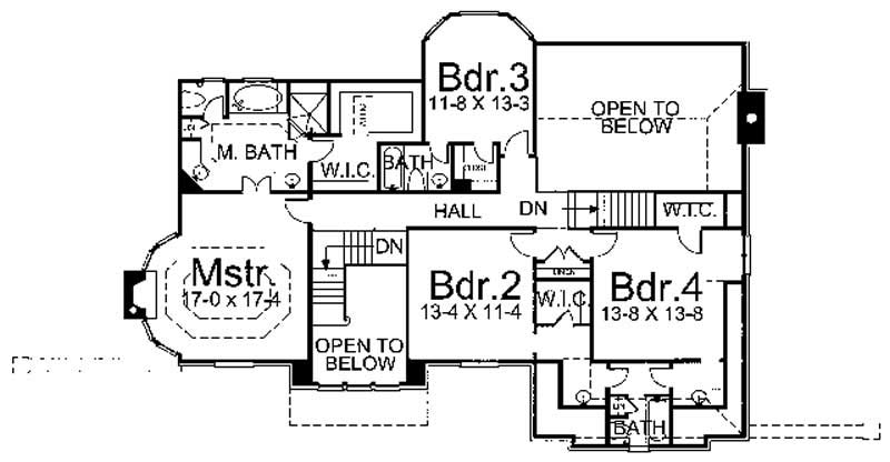 SECOND FLOOR PLAN
