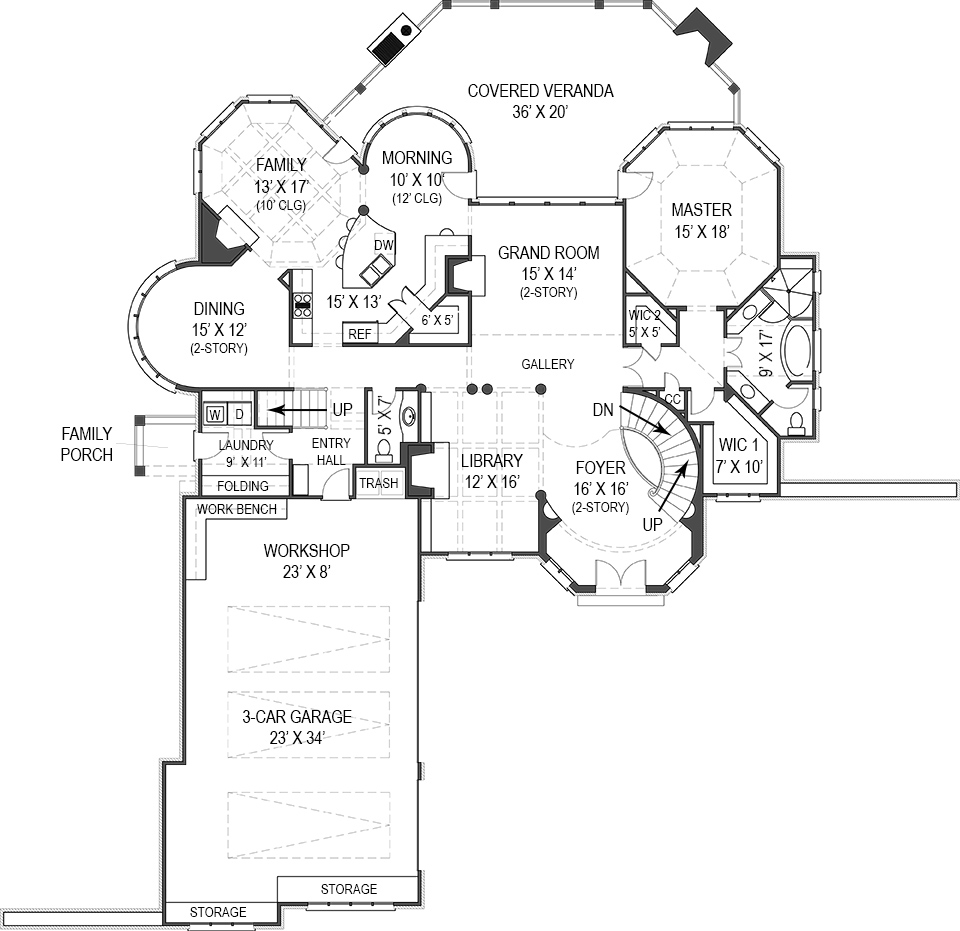 Floor Plan First Story