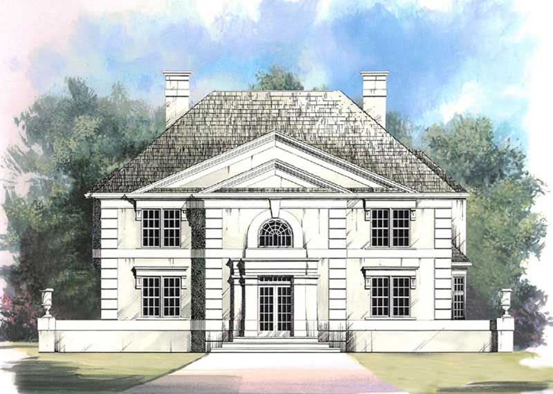 4-Bedroom, 2663 Sq Ft European Home Plan - 106-1120 - Main Exterior