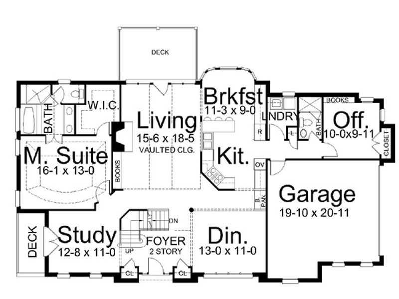 Floor Plan Main Level