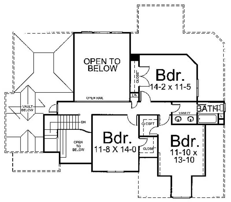 SECOND FLOOR PLAN