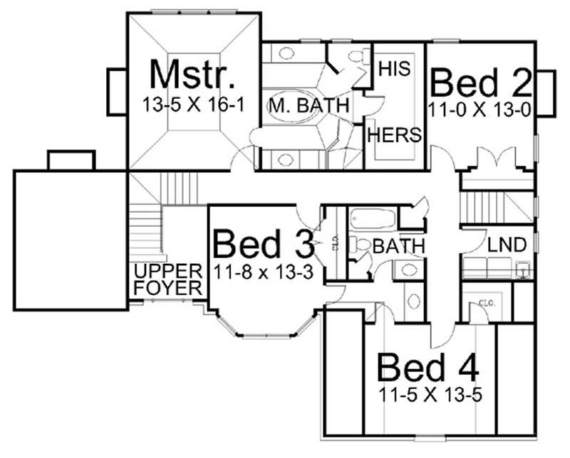 SECOND FLOOR PLAN