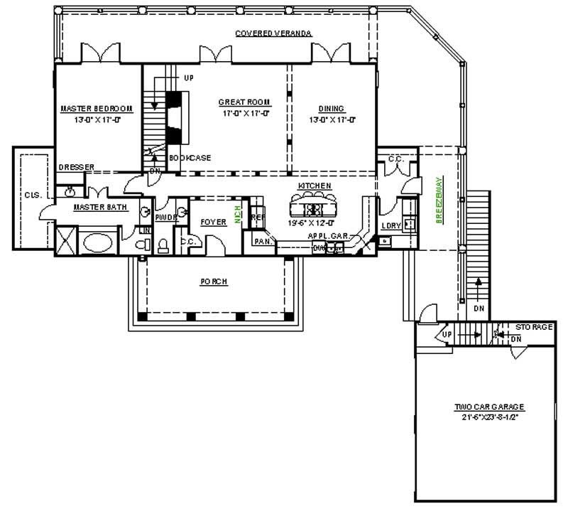 Floor Plan First Story