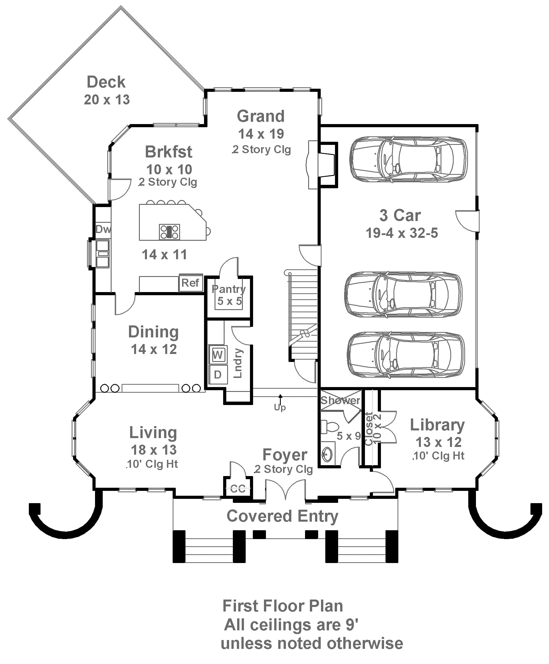 Floor Plan Main Level