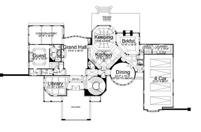 MAIN LEVEL FLOOR PLAN