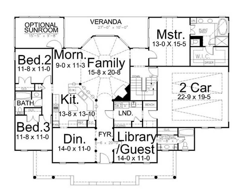 Floor Plan Main Level