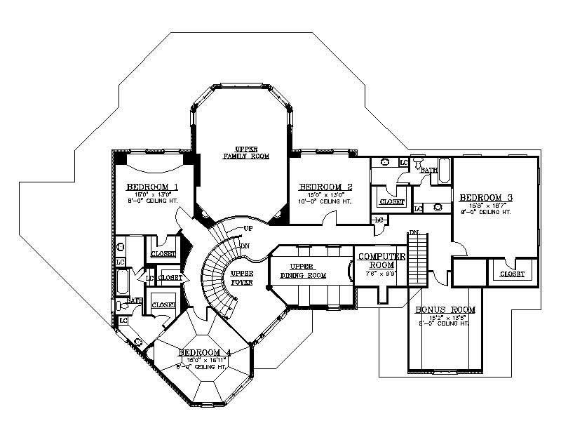 SECOND FLOOR PLAN