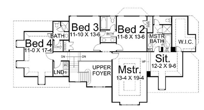 SECOND FLOOR PLAN