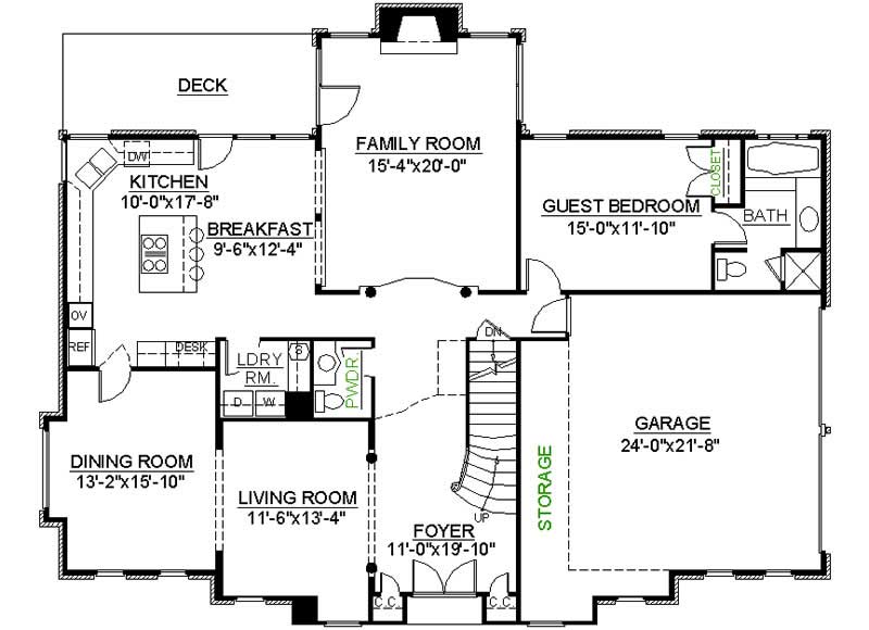 MAIN FLOOR PLAN