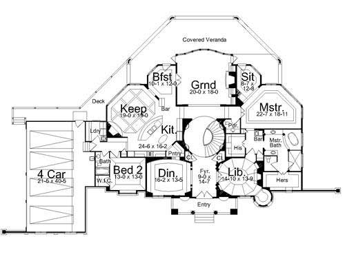 Floor Plan First Story