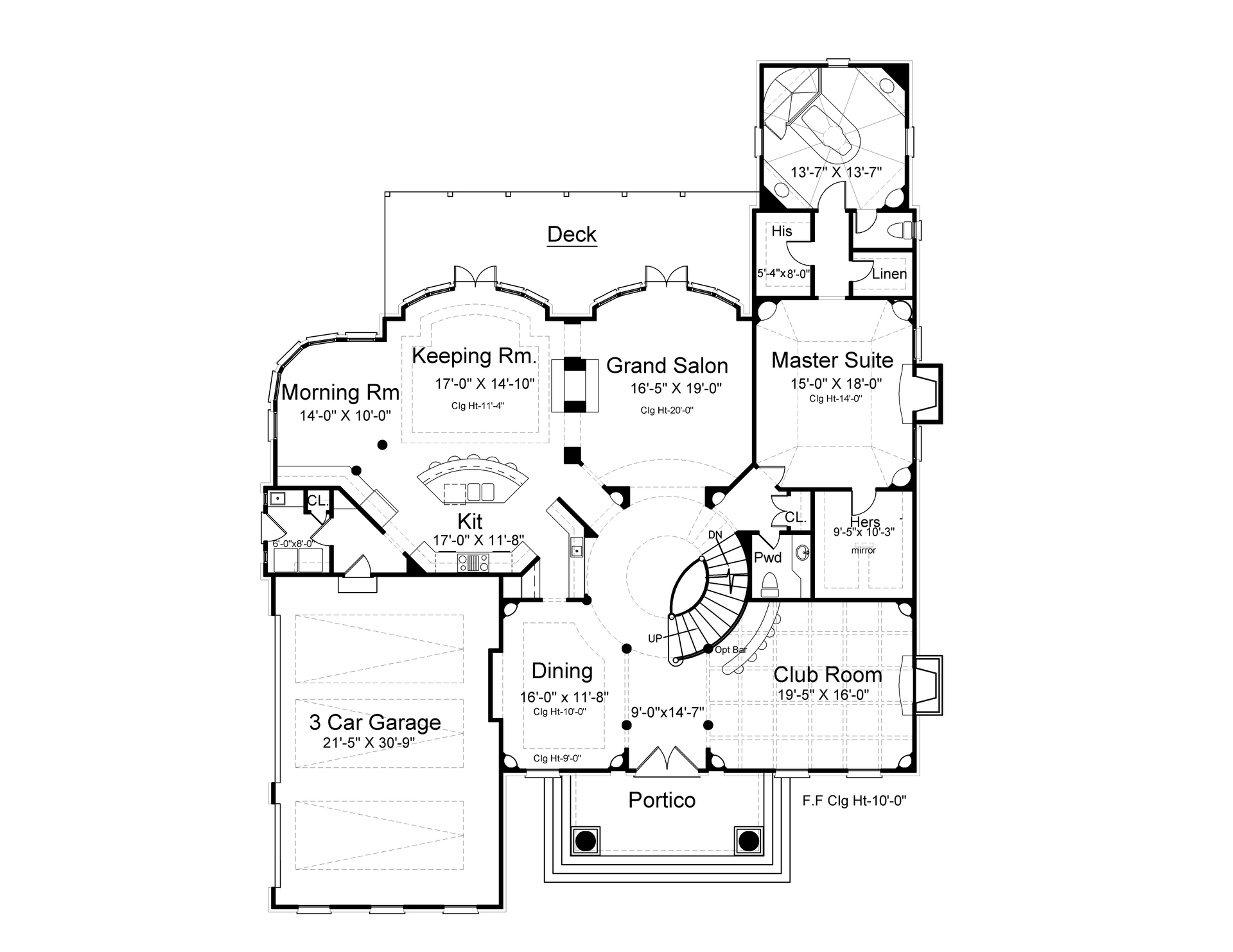 Floor Plan First Story