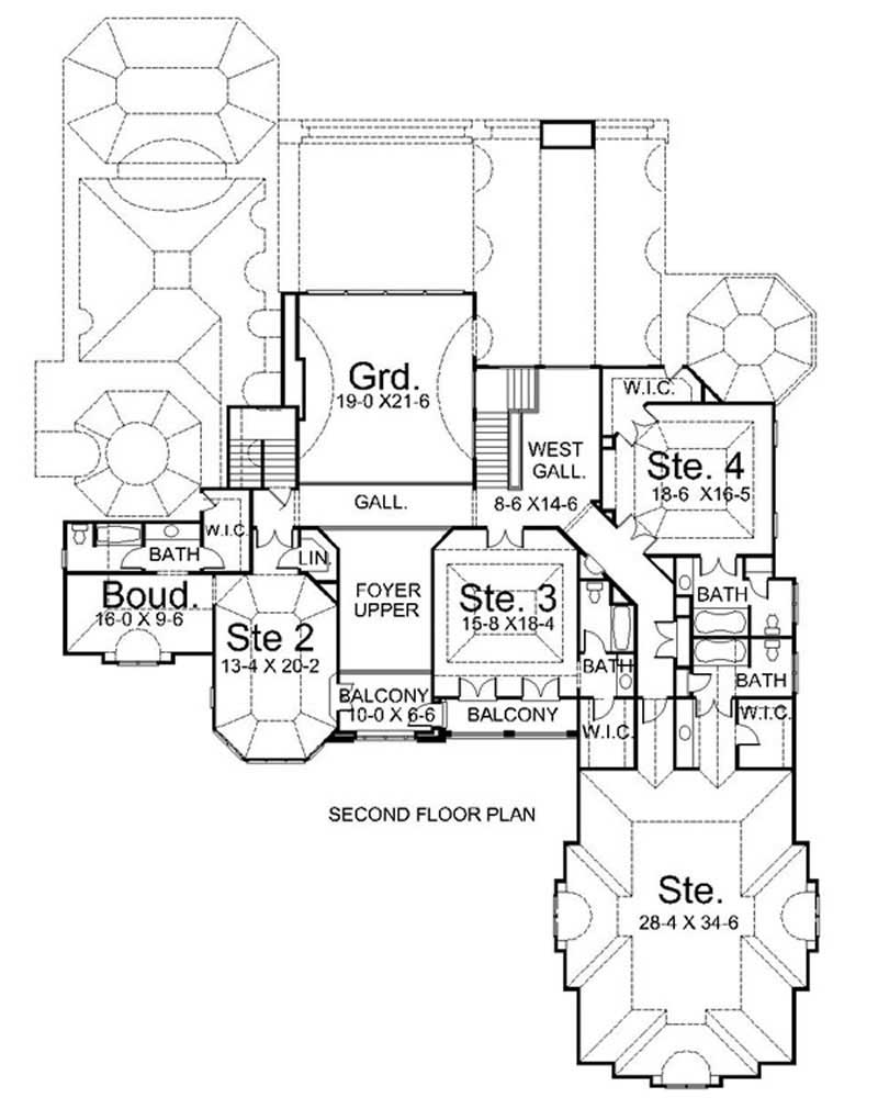 SECOND FLOOR PLAN