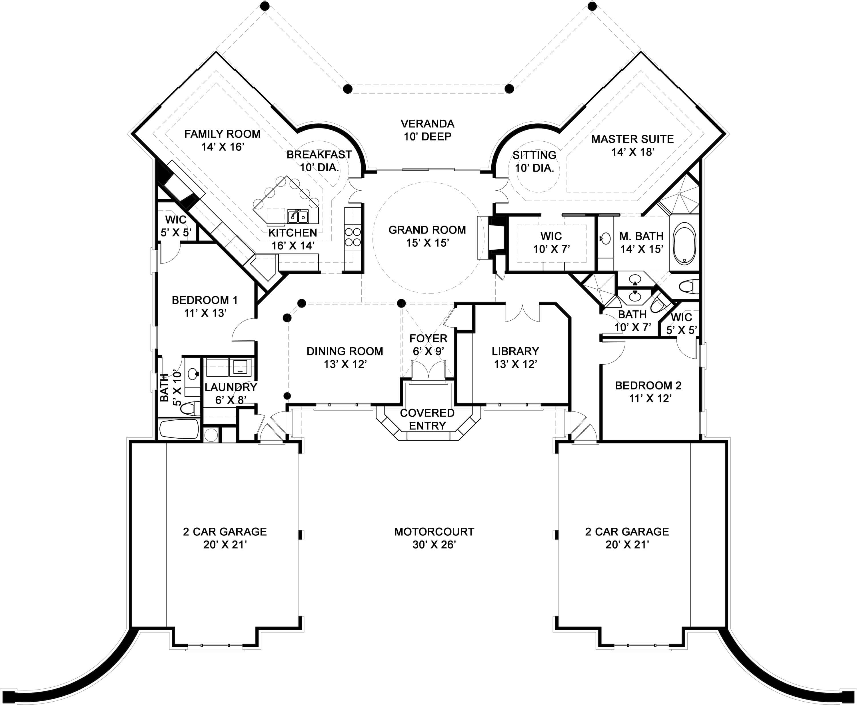 Floor Plan Main Level