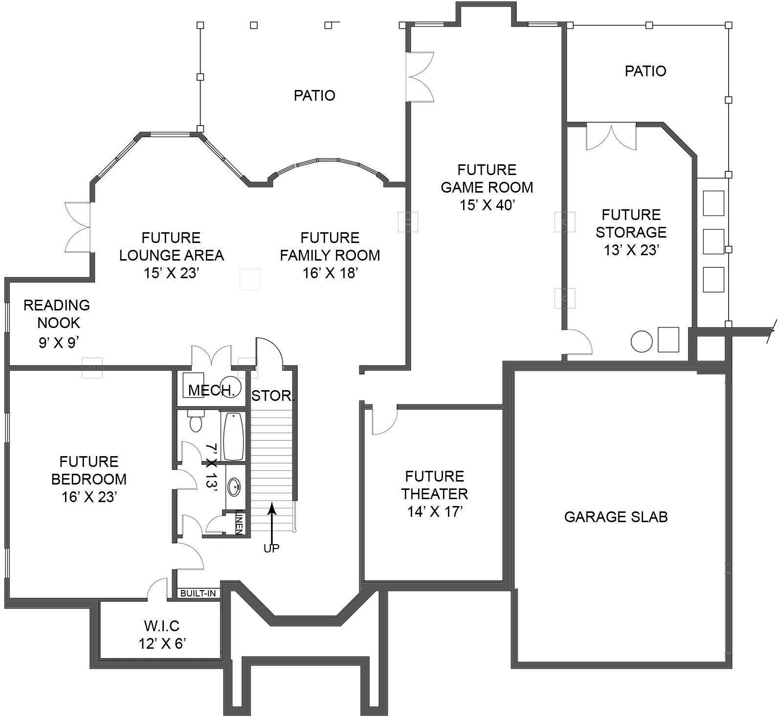 Floor Plan Basement