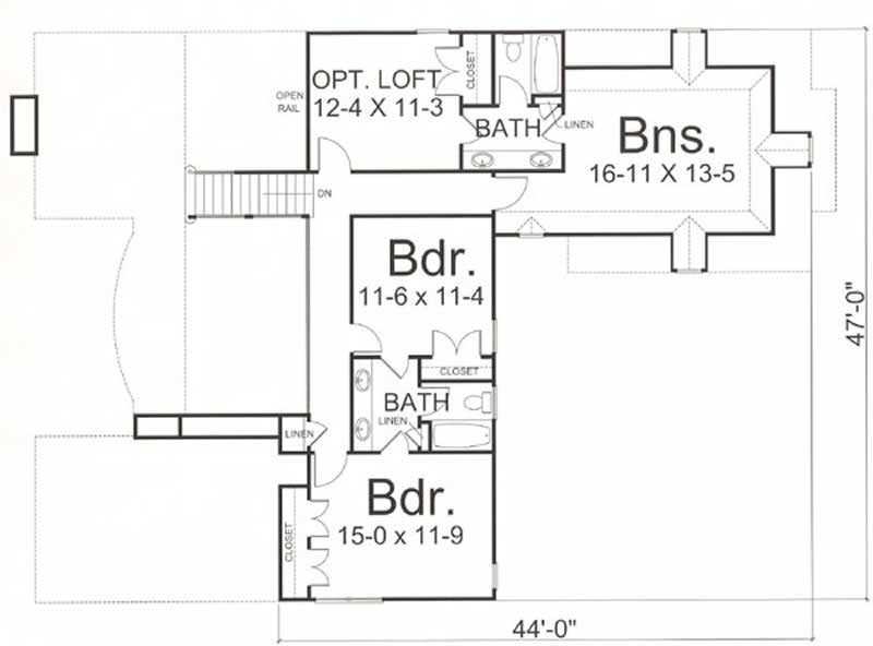 SECOND FLOOR PLAN