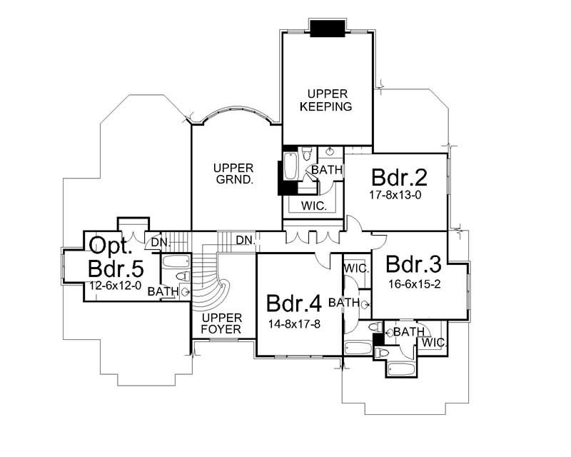 SECOND FLOOR PLAN