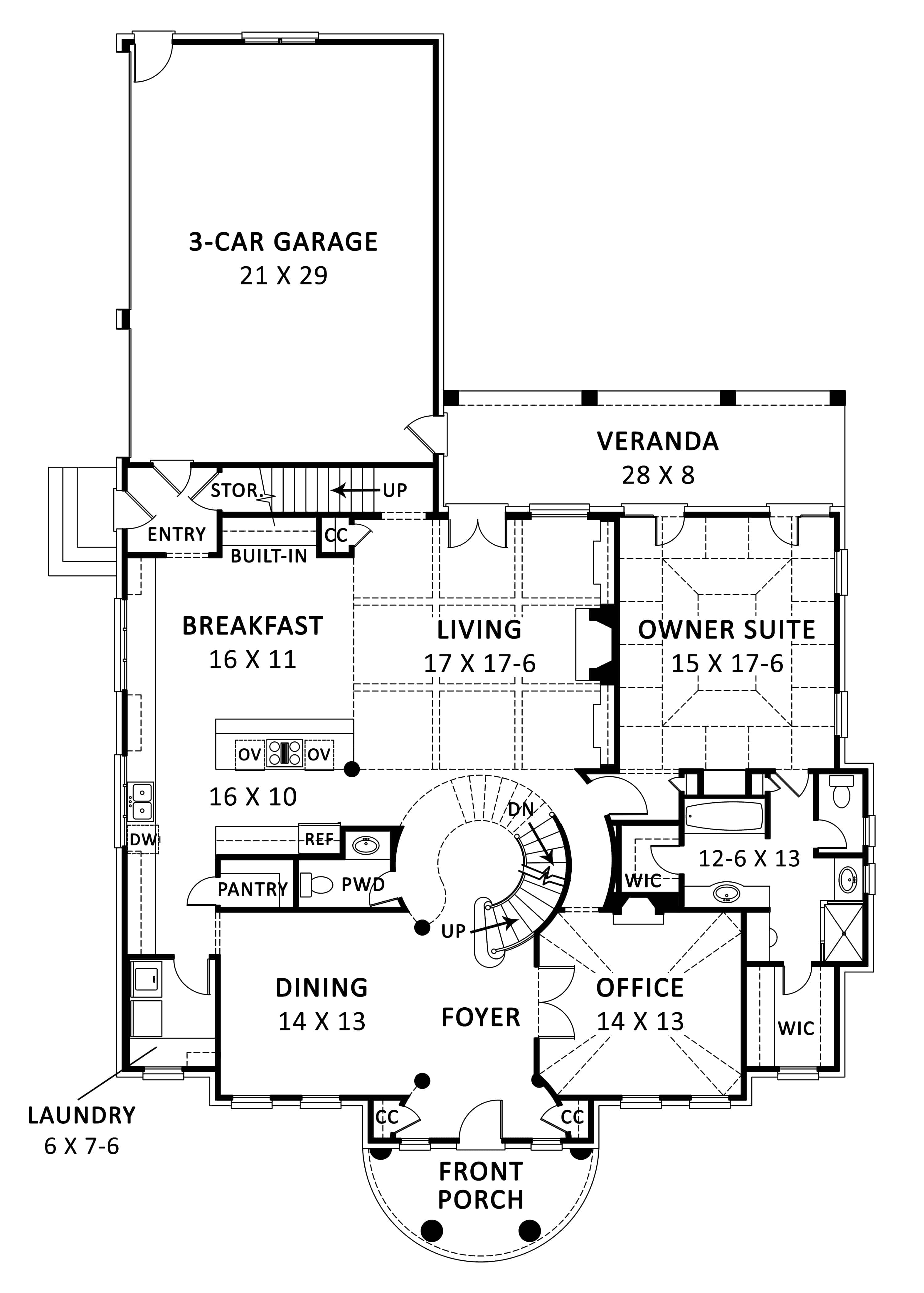 Floor Plan First Story
